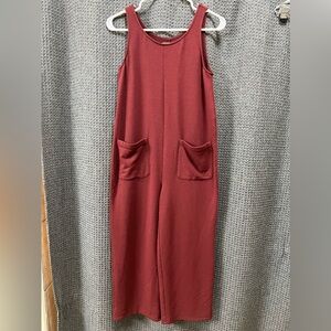 Madewell Fleece Lined Romper size XXS.